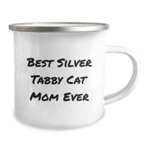 Funny Silver Tabby Cat Mom Gifts from Men, Women, Family and Friends for Graduation Unique Gifts - Image 2